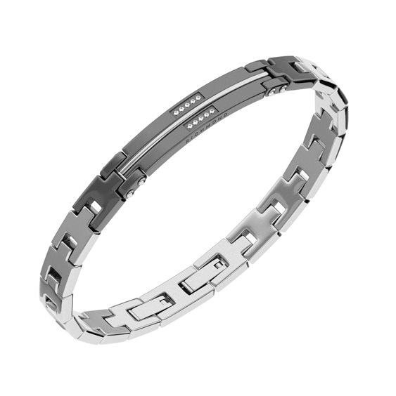 Bracelet John Richmond Homme in Titane JRCB06WB - JRCB06WB